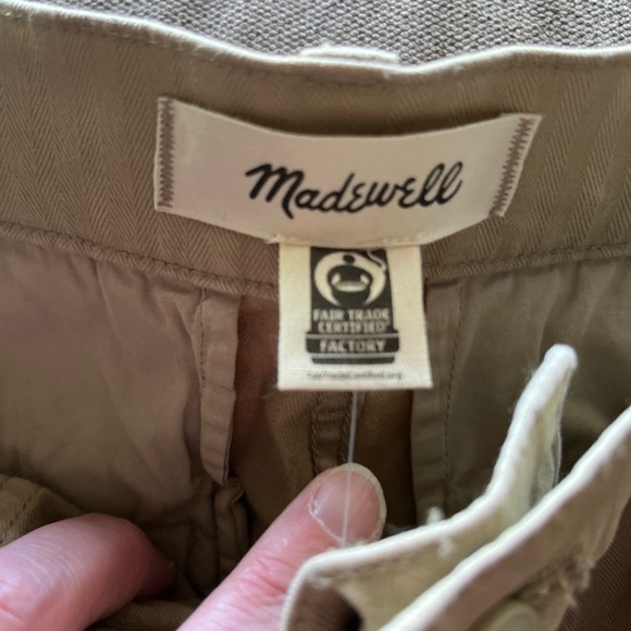 NWT Madewell '90s Straight Cargo Pants High Rise Khaki 31” Waist X 30” - Picture 4 of 6